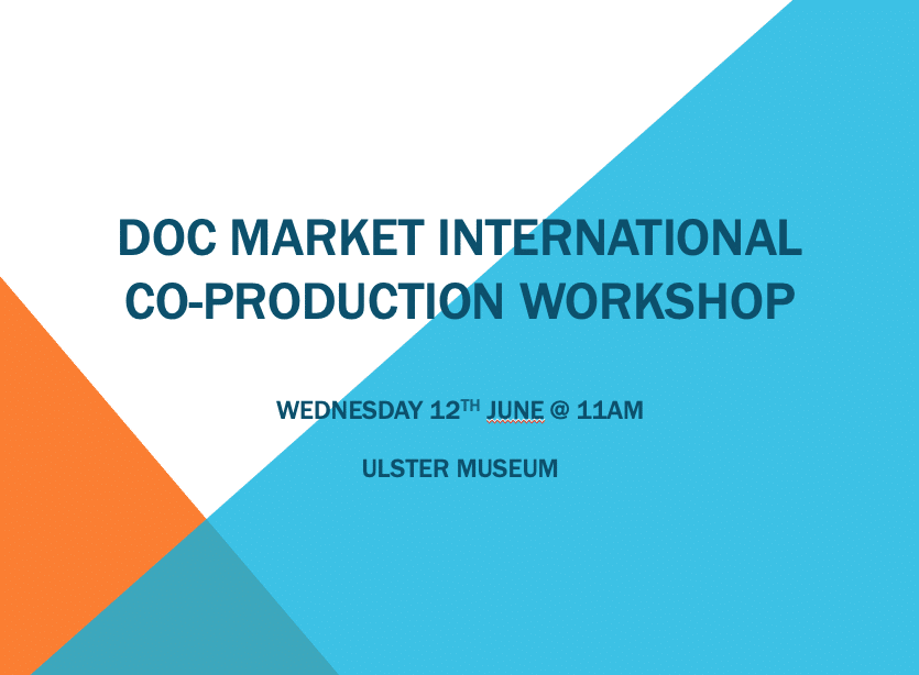 Develop Your Skills In Pitching And International Co Production