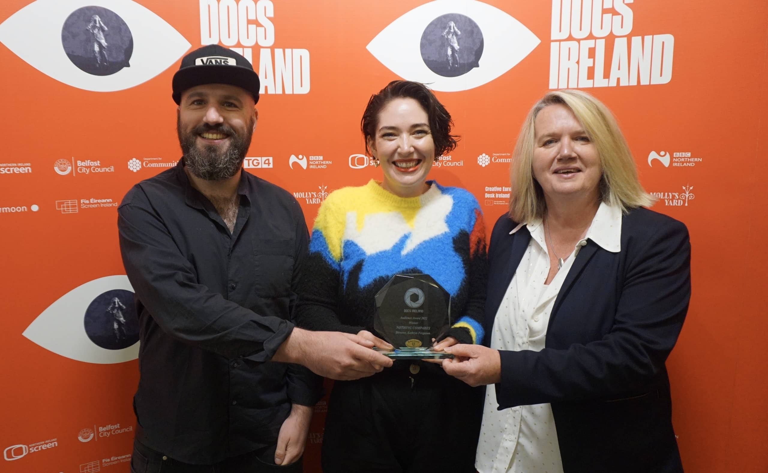 Michael Mallie, Kathryn Ferguson and Michele Devlin